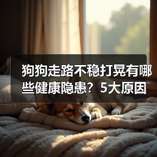狗狗走路不稳打晃有哪些健康隐患?5大原因全解析(图4) 狗狗走路不稳打晃有哪些健康隐患?5大原因全解析(图4)