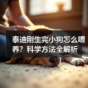 泰迪刚生完小狗怎么喂养?科学方法全解析(图2) 泰迪刚生完小狗怎么喂养?科学方法全解析(图2)