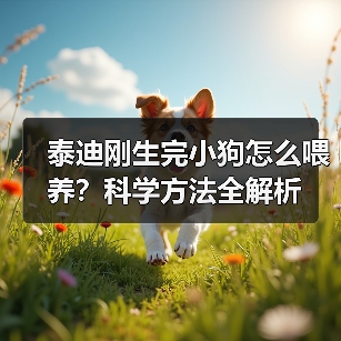 泰迪刚生完小狗怎么喂养？科学方法全解析