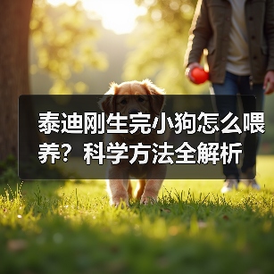 泰迪刚生完小狗怎么喂养?科学方法全解析(图4) 泰迪刚生完小狗怎么喂养?科学方法全解析(图4)