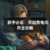 新手必看：黄腿象龟饲养全攻略（图1）
