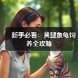 新手必看：黄腿象龟饲养全攻略（图2）