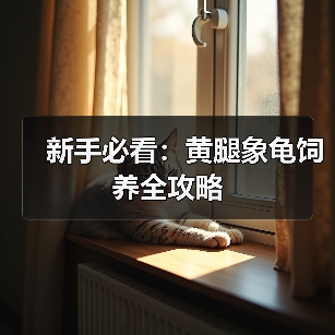 新手必看：黄腿象龟饲养全攻略（图4）