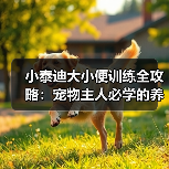 小泰迪大小便训练全攻略:宠物主人必学的养成技巧(图2) 小泰迪大小便训练全攻略:宠物主人必学的养成技巧(图2)