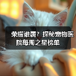 荣耀谁属?探秘宠物医院每周之星榜单(图2) 荣耀谁属?探秘宠物医院每周之星榜单(图2)