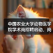 中国农业大学动物医学院学术岗招聘启动，岗位等你来！
