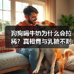 狗狗喝牛奶为什么会拉稀?真相竟与乳糖不耐受有关!(图2) 狗狗喝牛奶为什么会拉稀?真相竟与乳糖不耐受有关!(图2)