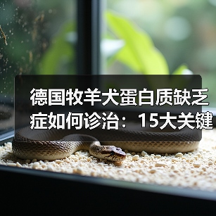 德国牧羊犬蛋白质缺乏症如何诊治:15大关键点解析(图2) 德国牧羊犬蛋白质缺乏症如何诊治:15大关键点解析(图2)