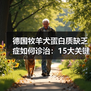 德国牧羊犬蛋白质缺乏症如何诊治:15大关键点解析(图4) 德国牧羊犬蛋白质缺乏症如何诊治:15大关键点解析(图4)