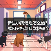 新生小狗溃烂怎么治?成因分析与科学护理全攻略(图2) 新生小狗溃烂怎么治?成因分析与科学护理全攻略(图2)