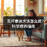 五斤泰迪犬该怎么吃?科学喂养指南(图1) 五斤泰迪犬该怎么吃?科学喂养指南(图1)