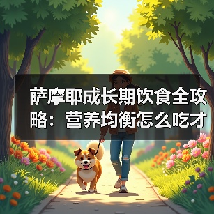 萨摩耶成长期饮食全攻略:营养均衡怎么吃才健康?(图2) 萨摩耶成长期饮食全攻略:营养均衡怎么吃才健康?(图2)