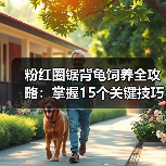 粉红圈锯背龟饲养全攻略:掌握15个关键技巧,助你养出健康小可爱(图3) 粉红圈锯背龟饲养全攻略:掌握15个关键技巧,助你养出健康小可爱(图3)
