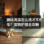 猫咪洗澡怎么洗才不伤毛?宠物护理全攻略(图1) 猫咪洗澡怎么洗才不伤毛?宠物护理全攻略(图1)