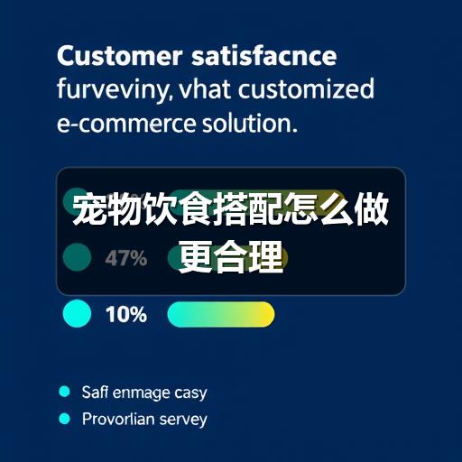 宠物饮食搭配怎么做更合理