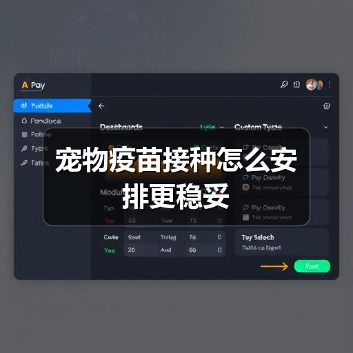宠物疫苗接种怎么安排更稳妥