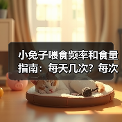 小兔子喂食频率和食量指南：每天几次？每次多少？