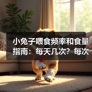小兔子喂食频率和食量指南:每天几次?每次多少?(图3) 小兔子喂食频率和食量指南:每天几次?每次多少?(图3)