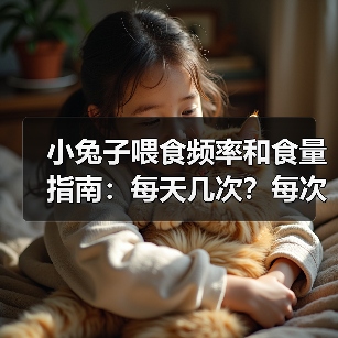 小兔子喂食频率和食量指南:每天几次?每次多少?(图4) 小兔子喂食频率和食量指南:每天几次?每次多少?(图4)