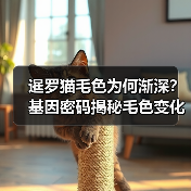 暹罗猫毛色为何渐深?基因密码揭秘毛色变化真相(图4) 暹罗猫毛色为何渐深?基因密码揭秘毛色变化真相(图4)
