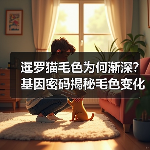 暹罗猫毛色为何渐深？基因密码揭秘毛色变化真相