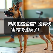 养狗犯这些错?别再伤害宠物健康了!(图2) 养狗犯这些错?别再伤害宠物健康了!(图2)