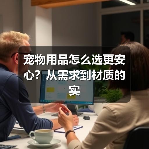 宠物用品怎么选更安心?从需求到材质的实用指南