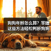 狗狗年龄怎么算?掌握这些方法轻松判断狗狗天数(图3) 狗狗年龄怎么算?掌握这些方法轻松判断狗狗天数(图3)