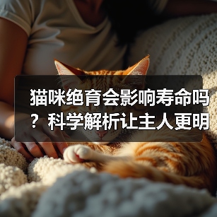 猫咪绝育会影响寿命吗?科学解析让主人更明智选择(图3) 猫咪绝育会影响寿命吗?科学解析让主人更明智选择(图3)