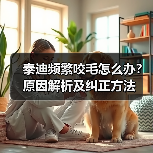 泰迪频繁咬毛怎么办?原因解析及纠正方法(图3) 泰迪频繁咬毛怎么办?原因解析及纠正方法(图3)