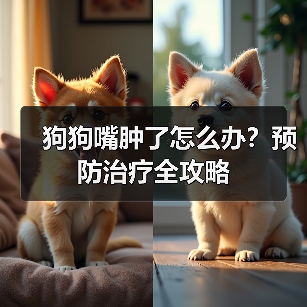狗狗嘴肿了怎么办?预防治疗全攻略(图2) 狗狗嘴肿了怎么办?预防治疗全攻略(图2)