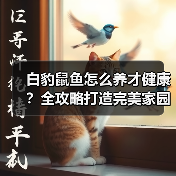 白豹鼠鱼怎么养才健康？全攻略打造完美家园
