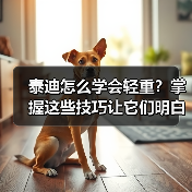 泰迪怎么学会轻重？掌握这些技巧让它们明白分量（图2）