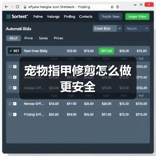 宠物指甲修剪怎么做更安全