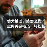 幼犬基础训练怎么做？掌握关键技巧，轻松培养乖巧听话宠物狗