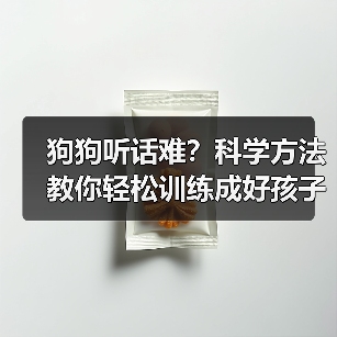 狗狗听话难？科学方法教你轻松训练成好孩子
