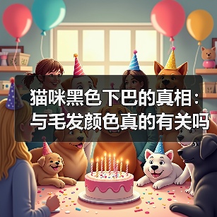 猫咪黑色下巴的真相:与毛发颜色真的有关吗?(图4) 猫咪黑色下巴的真相:与毛发颜色真的有关吗?(图4)