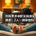 外科手术中阶实操班实操多！2人一组带猫狗提升快