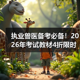 执业兽医备考必备!2026年考试教材4折限时特惠 考点解析全覆盖(图4) 执业兽医备考必备!2026年考试教材4折限时特惠 考点解析全覆盖(图4)