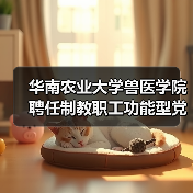 华南农业大学兽医学院聘任制教职工功能型党支部与管理委员会成立