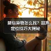 脓包异物怎么找？超声定位技巧大揭秘