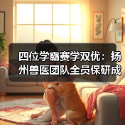 四位学霸赛学双优:扬州兽医团队全员保研成功!(图2) 四位学霸赛学双优:扬州兽医团队全员保研成功!(图2)