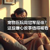 宠物医院周冠军是谁？这些暖心故事值得被看见