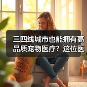 三四线城市也能拥有高品质宠物医疗？这位医生的破局之路