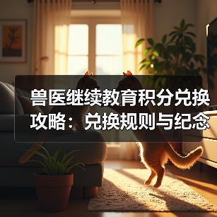 兽医继续教育积分兑换攻略：兑换规则与纪念品清单