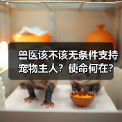 兽医该不该无条件支持宠物主人？使命何在？