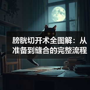 膀胱切开术全图解：从准备到缝合的完整流程