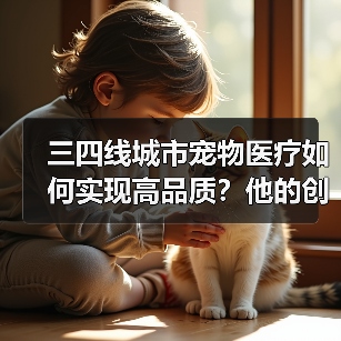 三四线城市宠物医疗如何实现高品质?他的创业故事揭示答案(图3) 三四线城市宠物医疗如何实现高品质?他的创业故事揭示答案(图3)