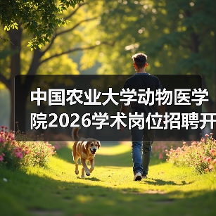 中国农业大学动物医学院2026学术岗位招聘开启，如何申请？
