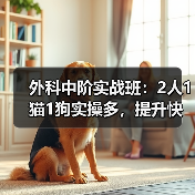 外科中阶实战班:2人1猫1狗实操多,提升快!(图2) 外科中阶实战班:2人1猫1狗实操多,提升快!(图2)